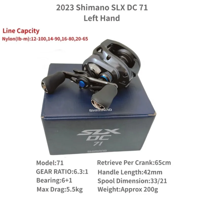 SLX DC SHIMANO 2023 SLX DC 70 71 70HG 71HG 70XG 71XG 6.3:1 7.2:1