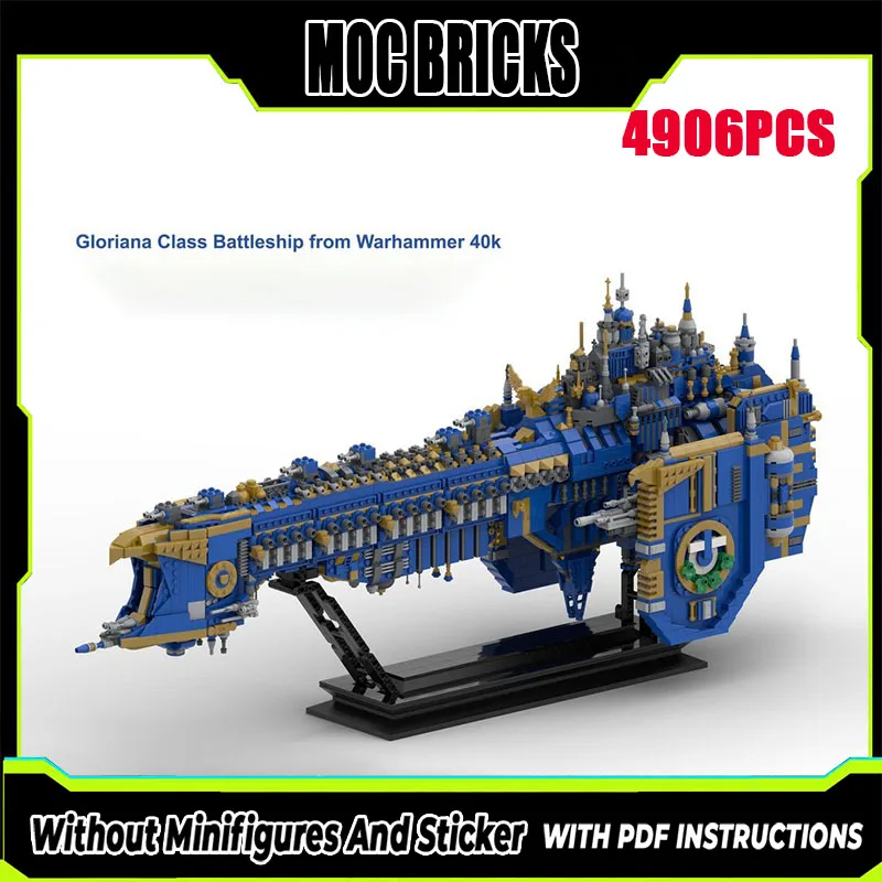 New Moc Building Blocks Military Model Space Warship Module Building Blocks Gift Children's Toy DIY Assembly Set