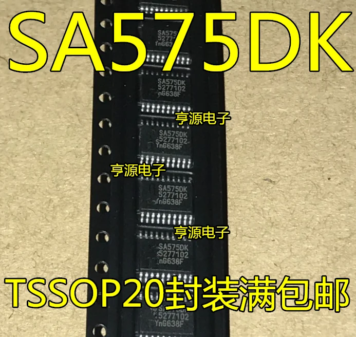 

20 шт. оригинальные новые SA575 SA575DK TSSOP20 контактная голосовая микросхема