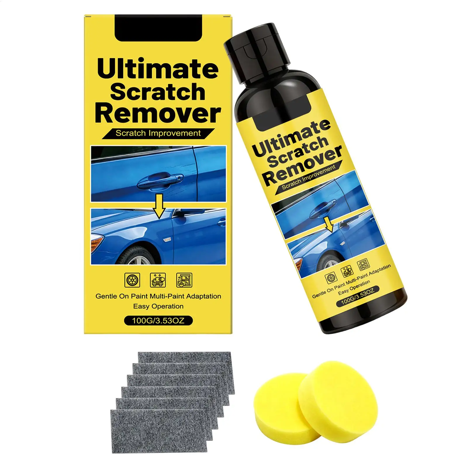 Car Scratch Remover for Autos Body Paint Scratch Care Auto Car Care Polishing and Polishing Compound Paste Car Paint Repair
