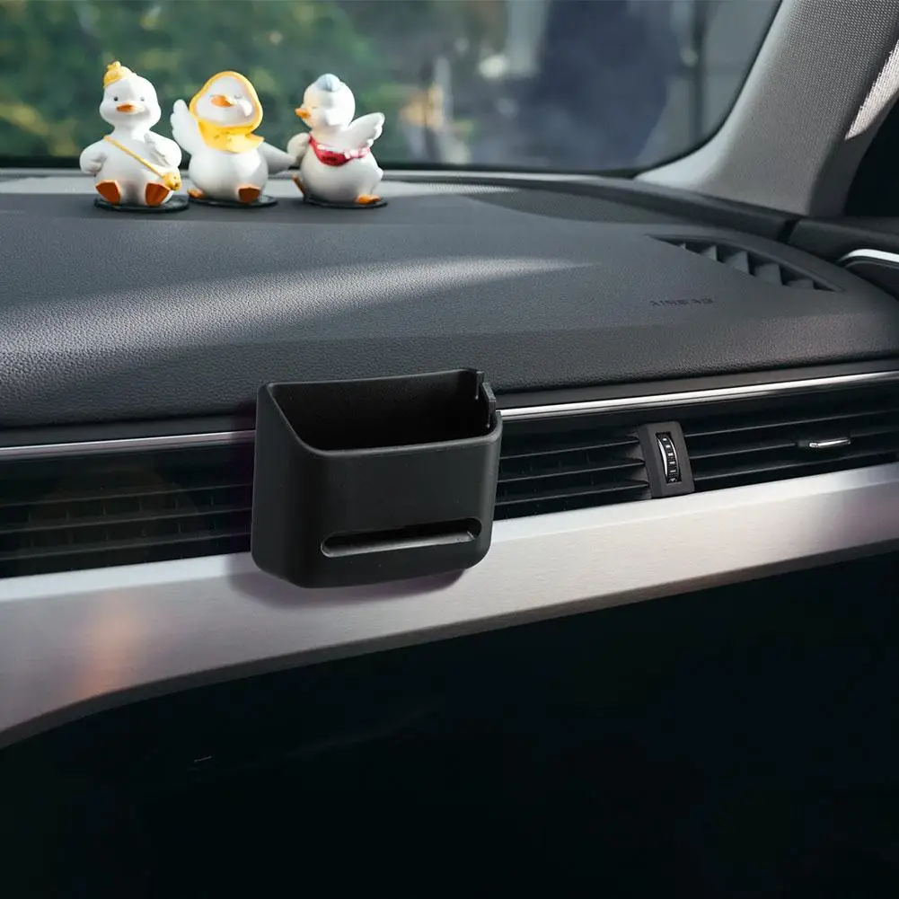 Universally Car Storage Box For Coin Card Phone Holder Auto Interior Sundries Bracket Soft PVC Car Organizer Box Accessories