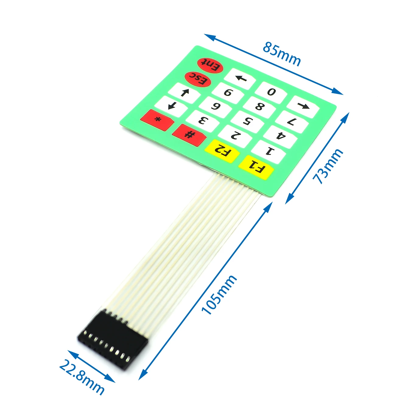 1*4 3*4 4*4 4*5 Matrix Array/Matrix Keyboard 16 Key Membrane Switch Keypad for arduino 1x4 3x4 4x4 4x5