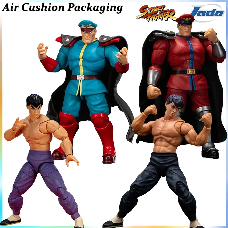 

JADA Genuine Street Fighter Series M. Bison BBTS Fei Long WonderCon Site Restrictions Collect Ornaments Action Figures Model Toy