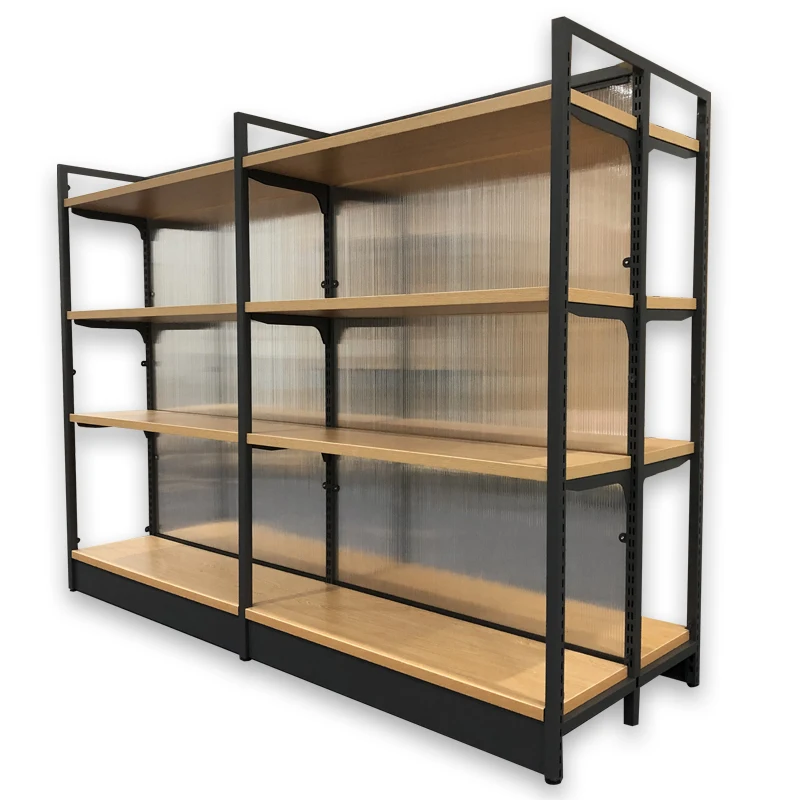 

✘x Minimalist Store Shelf for Stationery Modern Light Duty Display Rack with Natural Wood Finish^