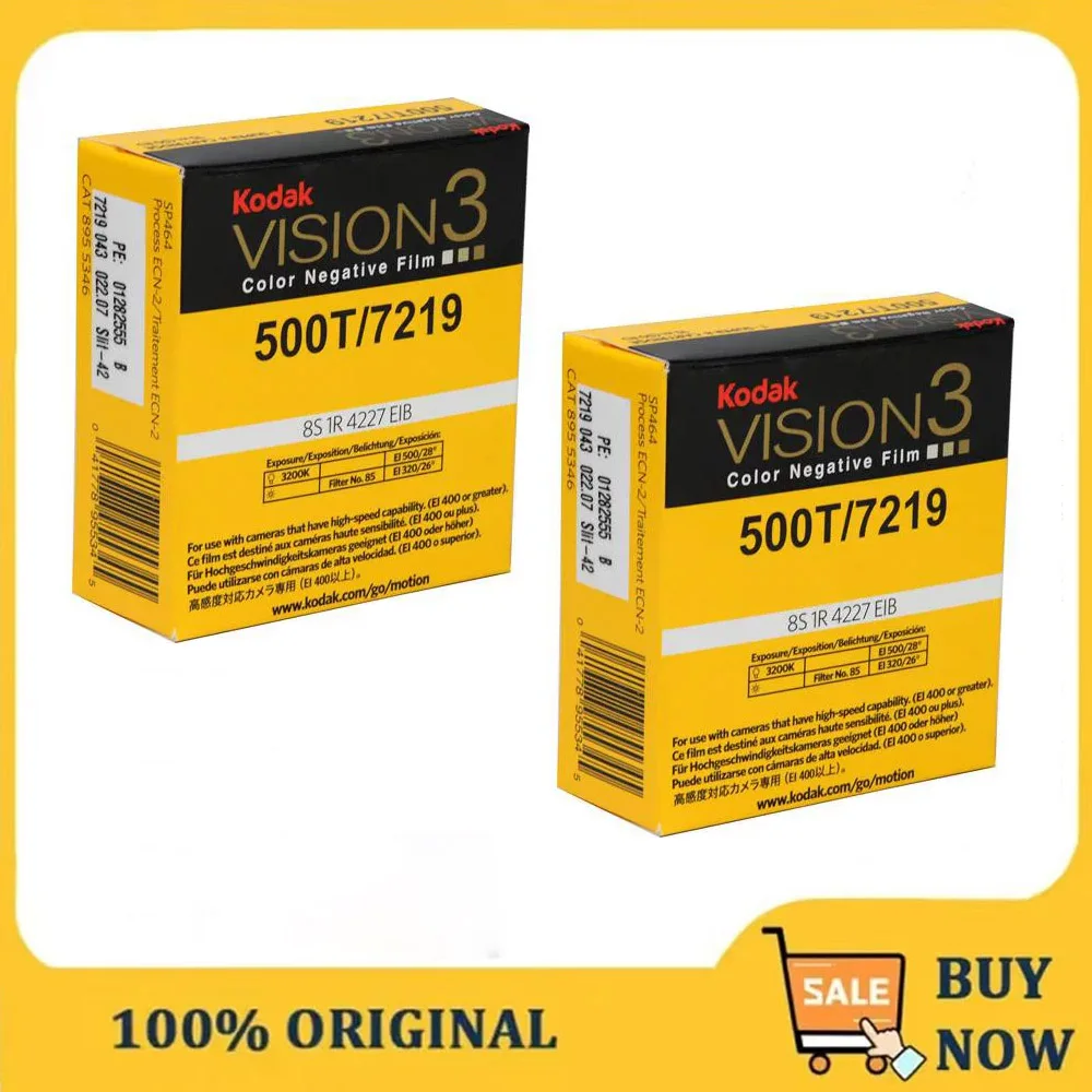 

Kodak Vision3 Super 8mm Movie Film 500T/7219 Film Super Classics 1/2/3 Packs 16mm Film 8 Colors Spot Date Fresh Sensitivity Film
