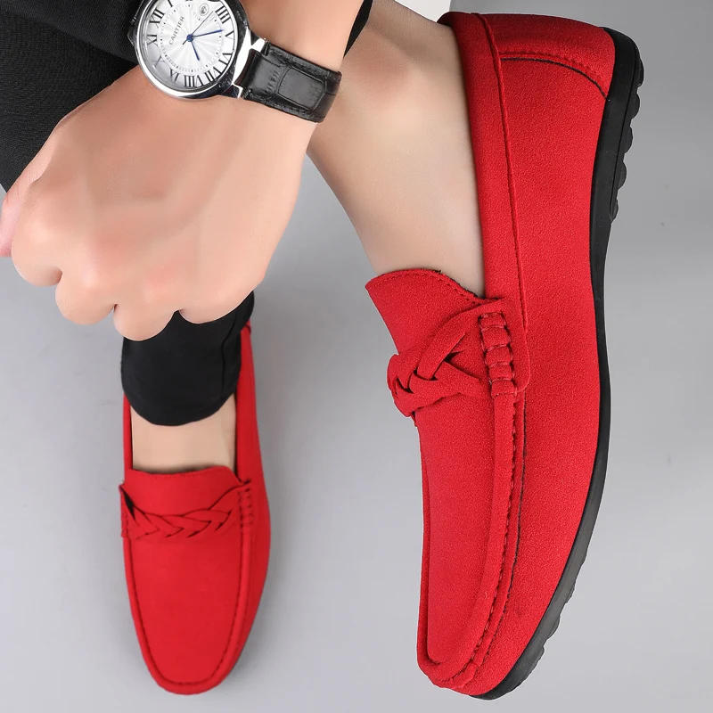 楽ちんワンペダル、ドゥドゥシューズ、デイリービジネスシューズ、ファッショナブルな定番、高品質カジュアルビジネスローファー