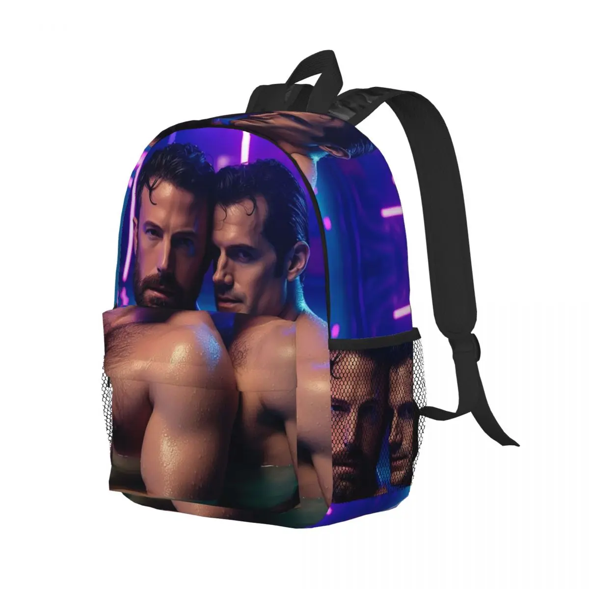 

Рюкзак Бена Аффлека и Генри Кавилла, студенческая сумка для книг для мальчиков и девочек, детская школьная сумка, компьютерные сумки на плечо для мужчин и женщин