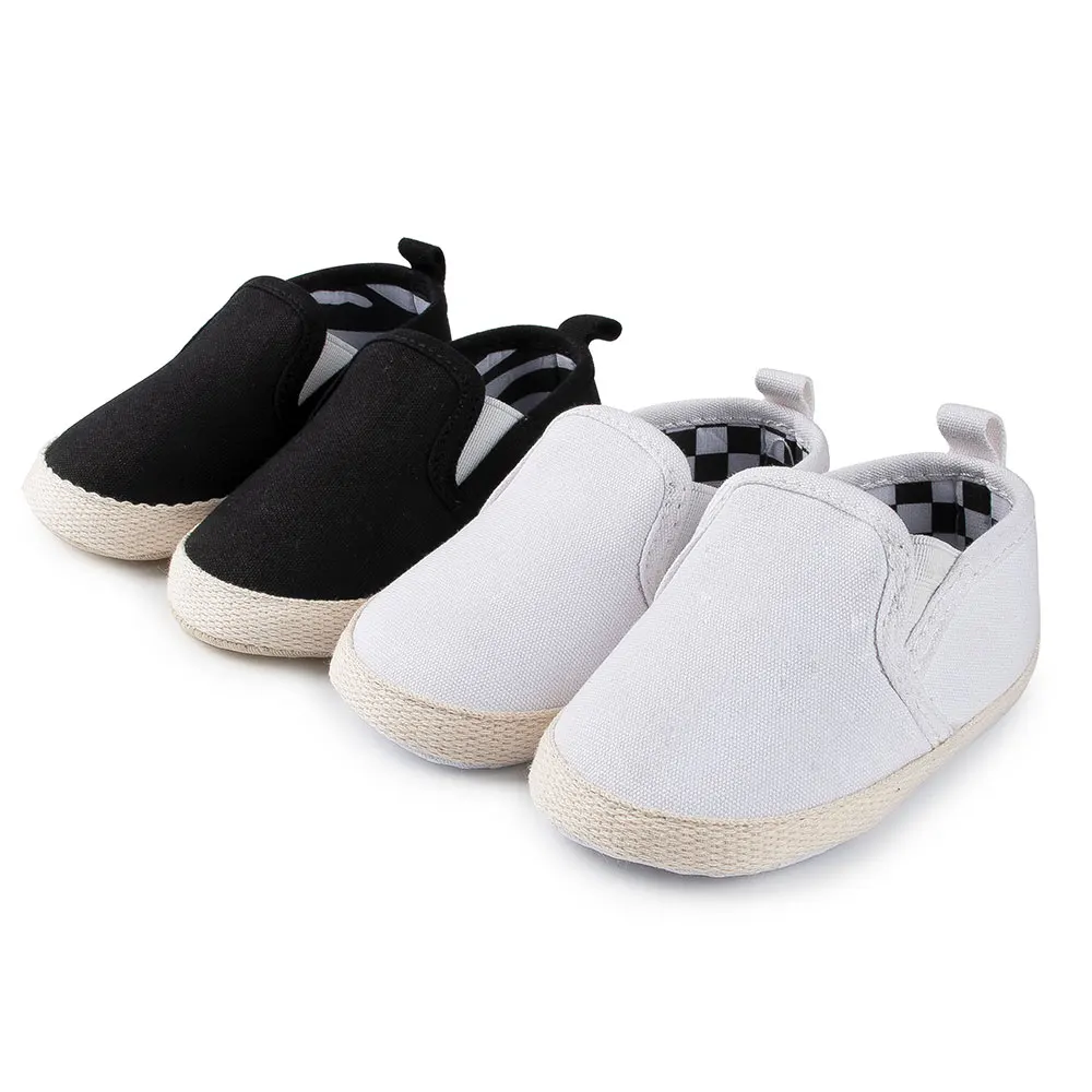 2023 New Baby Casual Unisex Shoes PU Anti-slip Soft Baby Boy Girl Sneakers Newborns Classic Shallow Mouth First Walkers