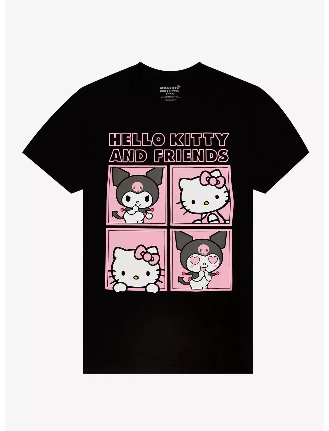 Sanrio 2026, camiseta informal con estampado de My Melody Image, 100% algodón, para adultos y niños, ropa para el hogar Y2k, verano 2026