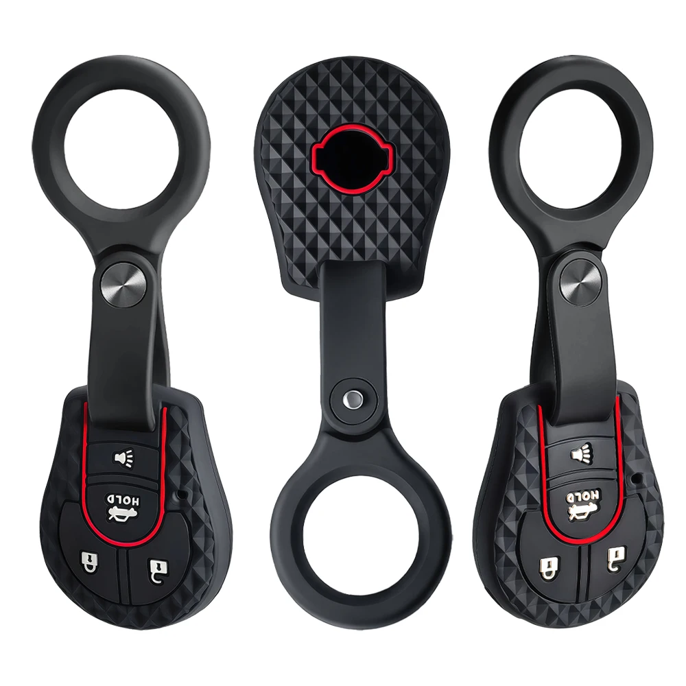 Silicone Car Key Case Cover For Nissan Tiida Terrano Cube Pathfinder Rogue 2012 Maxima Altima Sentra Juke Micra Qashqai March