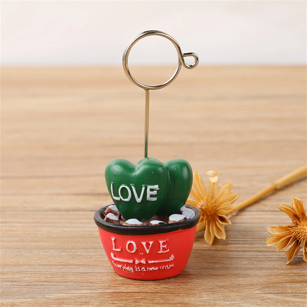 Message Folder Small And Exquisite Easy To Carry Playful Eye-catching Desk Decoration Business Card Holder Notes Holder