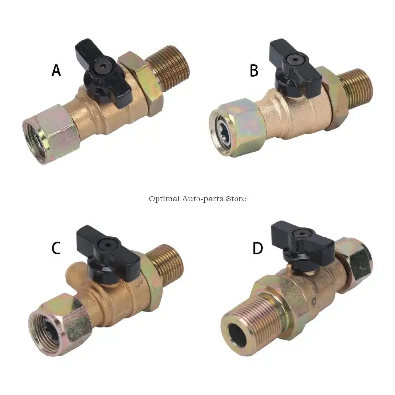  Trailer Air Brake Shutoff Valves with Manual Handle for Service