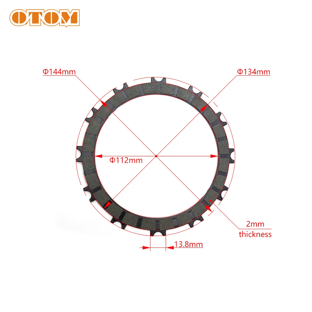 Motorcycle Engine Clutch Friction Plates Discs Kits For KTM EXC XC XCW HUSQVARNA TC TE GASGAS EC EX MC 250 300 Dirt Bike Enduro