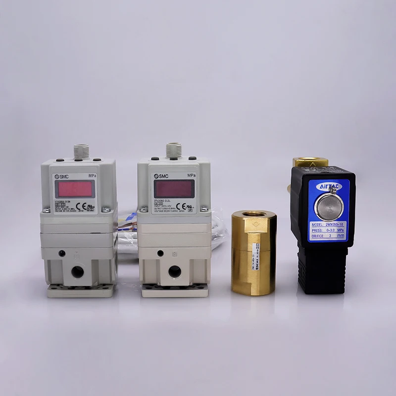 Proportional Valve ITV2050-313N Spare Parts For Fiber Laser Cutting Machine Solenoid Valve 3MPA Non-return Valve SMC AirTAC Part