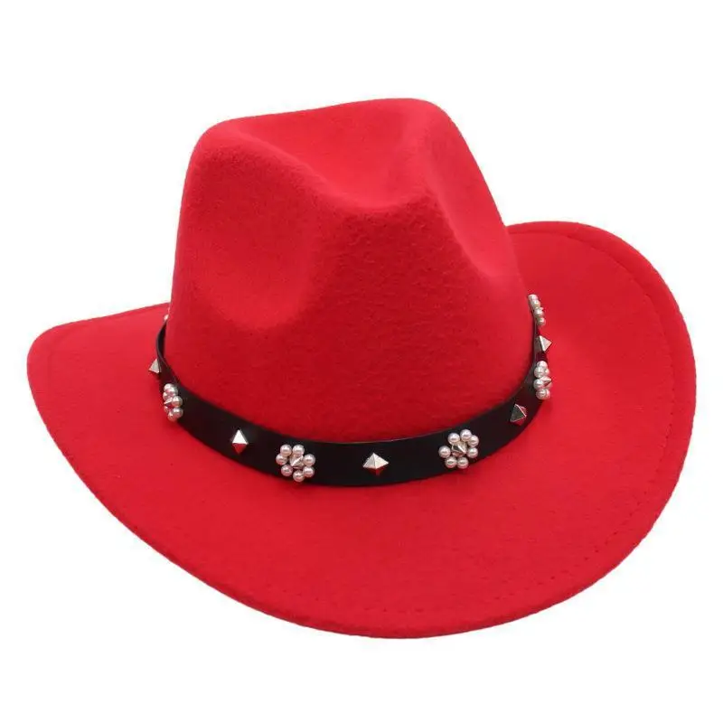

Designer Brand Men and Women Four Seasons Dance Company Western Cowboy Hat Belt Jazz Visor Cap 모자 Gorras Para Hombres Кепка