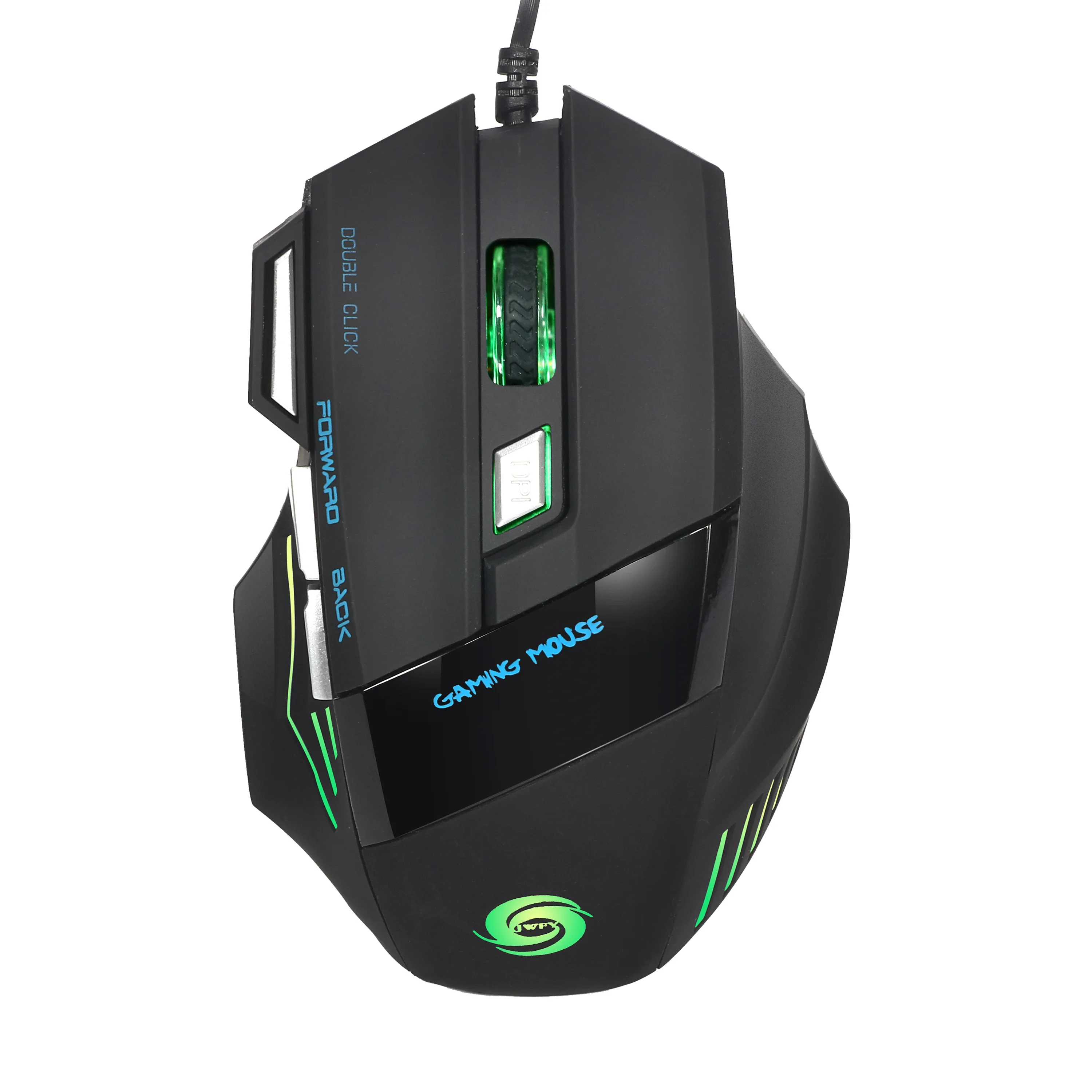 

Hot Sale A868 125Hz 7-Keys Professional Ergonomic USB Wired Optical Gaming Mouse for Right-handed Laptop Users Backlit Style