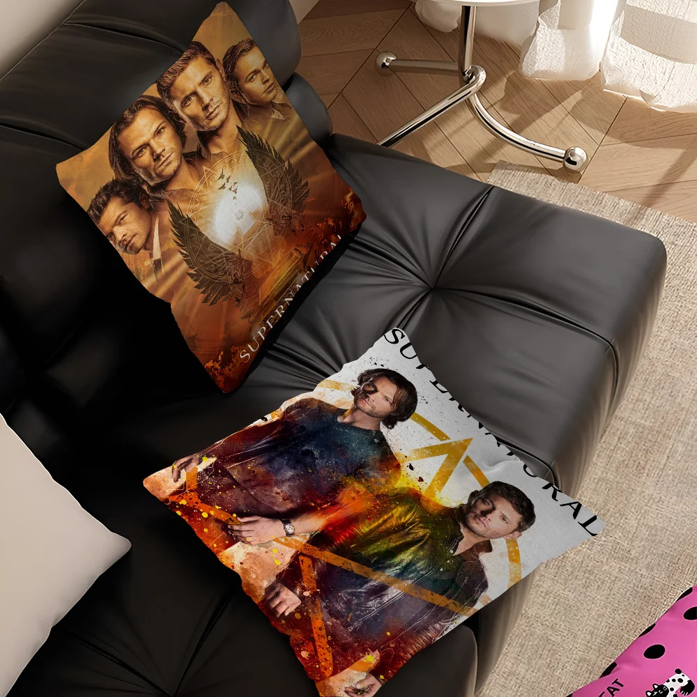تلفزيون S-سلسلة خارقة للطبيعة وسادة هدية ديكور مكتب المنزل غرفة نوم أريكة غطاء وسادة السيارة 45x45