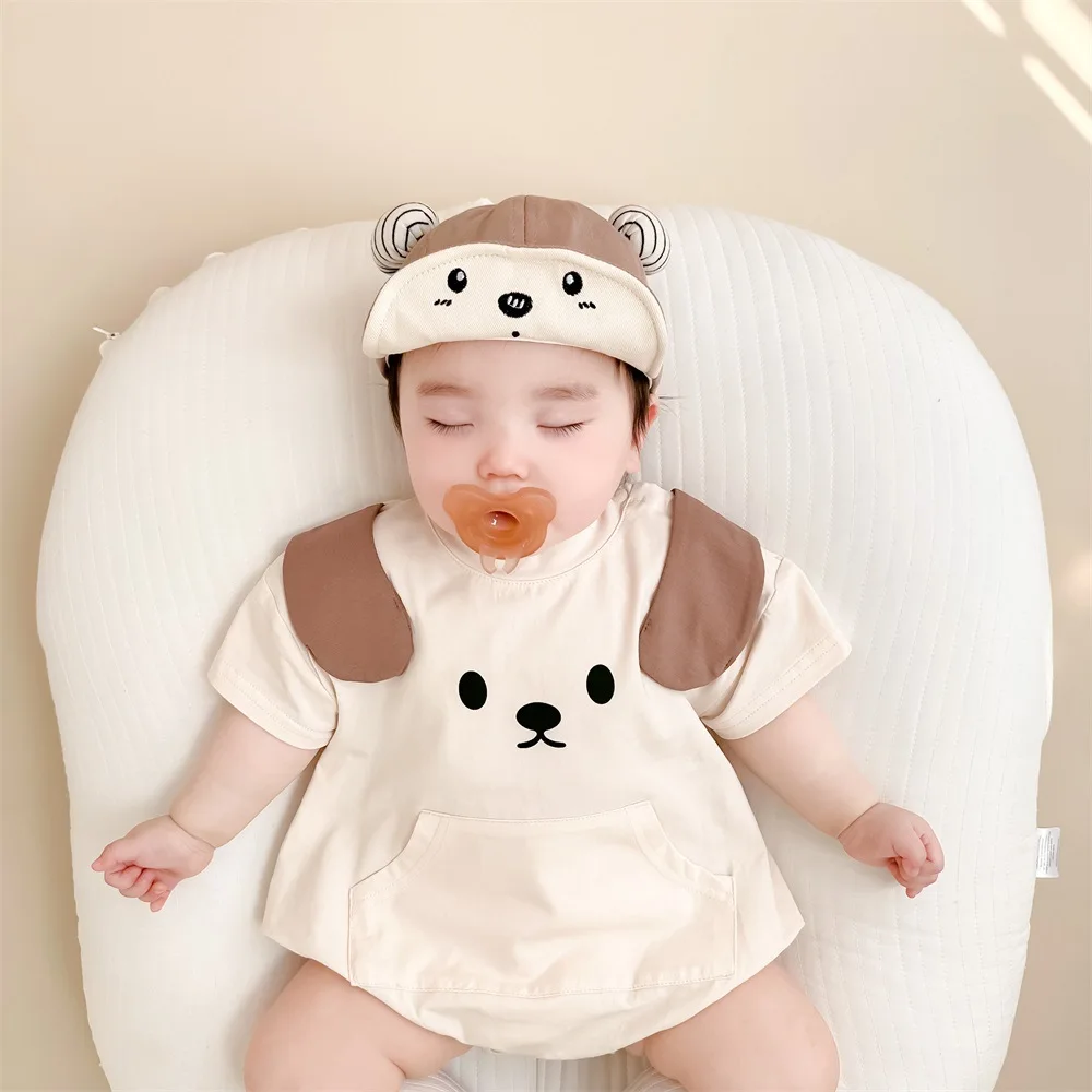 Baby Summer Clothes Romper for Girls Bodysuit for Newborns Clothes Boy Suit for Baby Cotton Jumpsuit Bodysuit Short Sleeve