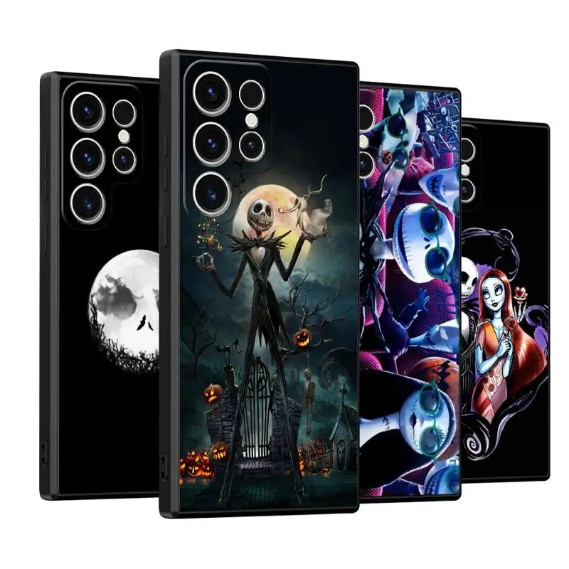 Jack Skellington Before Christmas Phone Case for Samsung Galaxy S23 Ultra S22 S21 FE S20 S10 S10E Note 20 10 Plus Coque