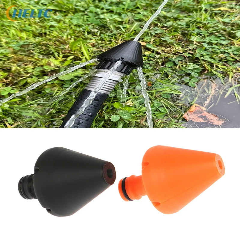 1pcs Nozzle Gutter Cleaning Nozzles High Pressure Washer Nozzle Sewer Sewage Hose Nozzle Washing Accessories Quick Connector