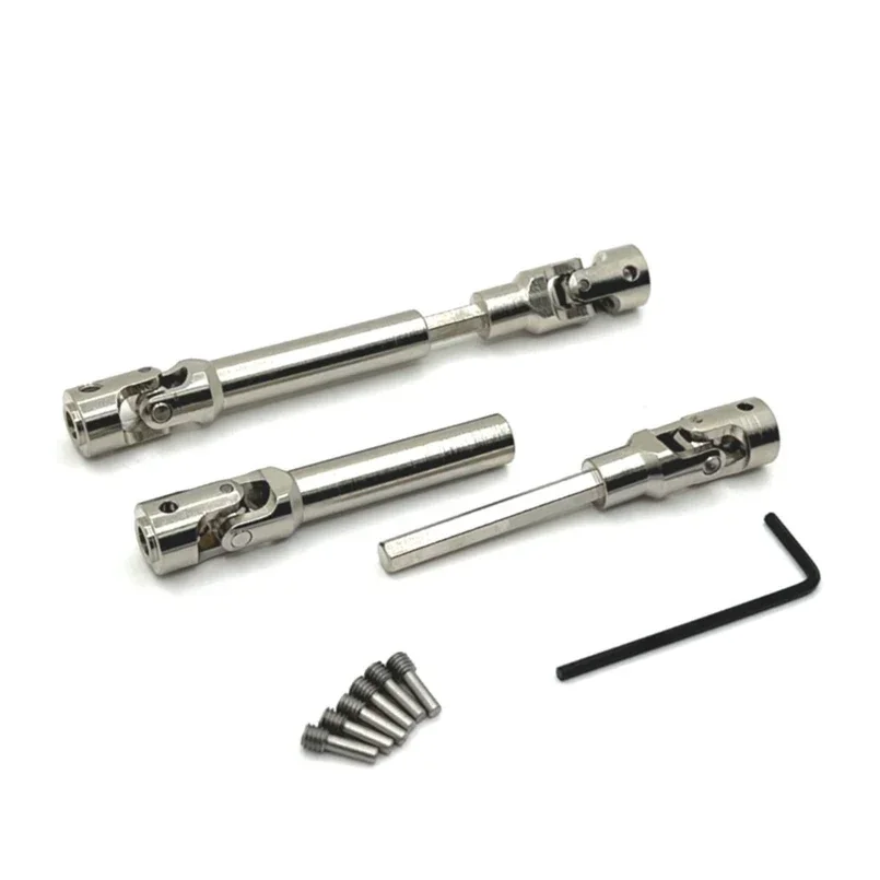 HB Toys R1001 R1002 R1003 2pcs Metal Drive Shaft CVD Driveshaft 1/10 RC Car Upgrade Parts Accessories