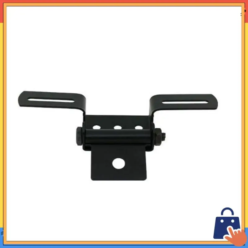 

Upgraded Universal Motorcycle Adjustable Folding License Plate Frame(Blcak)