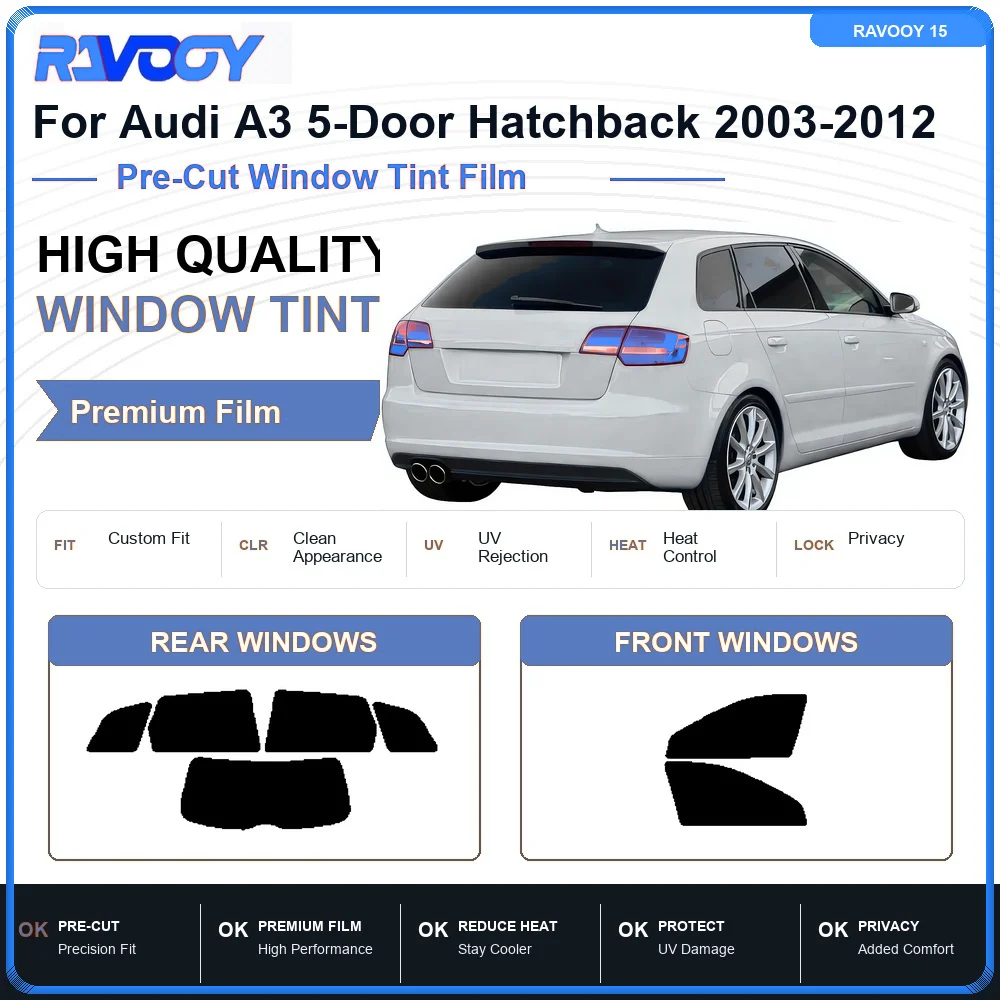 premium-pre-cut-window-tint-for-audi-a3-5-door-hatchback-2003-2012-front-rear-windows-uv-heat-rejection-privacy-film