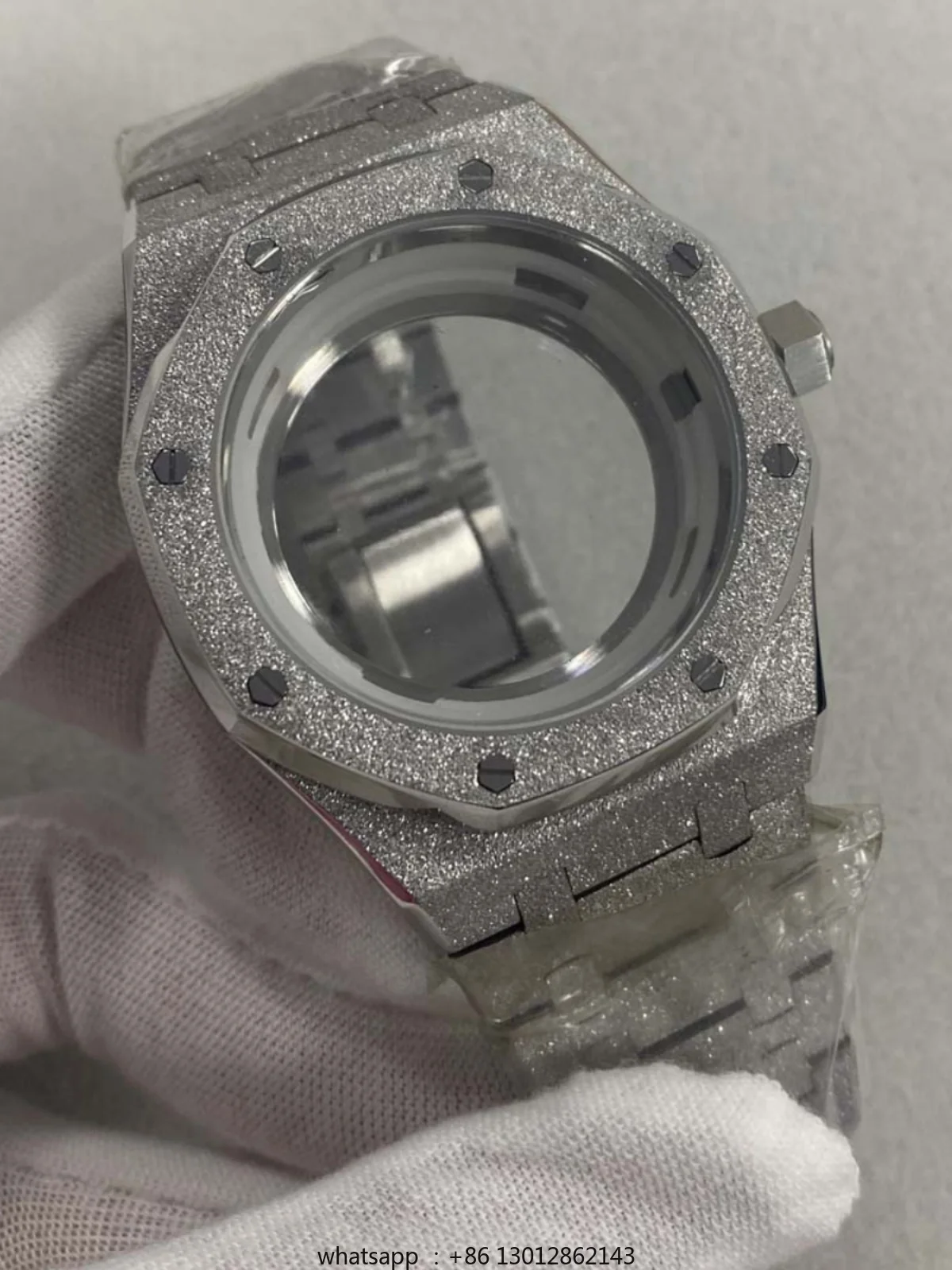 

Весь набор корпуса Star Sand, стальной корпус с ремешком из нержавеющей стали диаметром 41 мм, подходит для машины NH35/36, сапфировое зеркало.