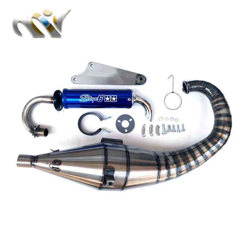 Exhaust For Honda Dio 50 AF17 AF18 AF27 AF28 DIO50 90-125cc Motorcycle 32mm Exhaust System Exhaust Pipe Muffler