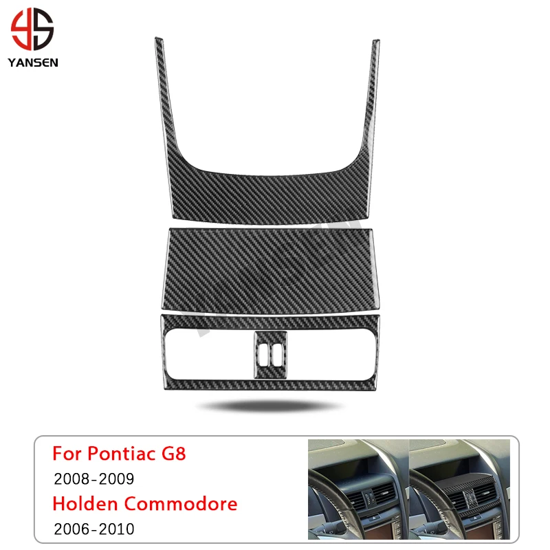 

Car Center Console Air Vent Outlet Panel Cover Carbon Fiber Sticker For Pontiac G8 2008-2009 For Holden Commodore 2006-2012