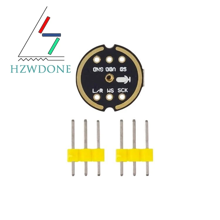 Omnidirectional Microphone Module I2S Interface INMP441 MEMS High Precision Low Power Ultra small volume for ESP32