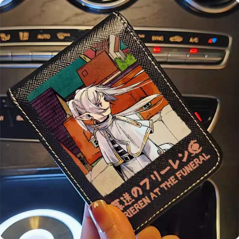 Anime Frieren at the Funeral Fashion Wallets PU Purse Card Holder Money Bag Gift 264 Cosplay