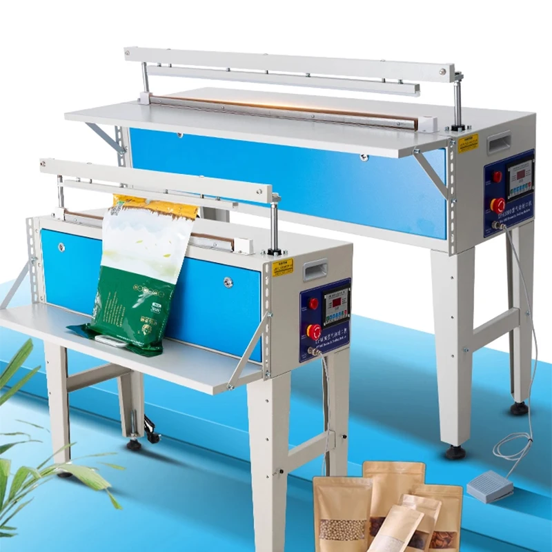 Vertical pneumatic water-cooled sealing machine, industrial and commercial high-power plastic bag through-type(Customized)