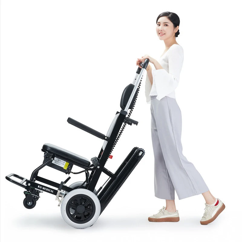 KSM-302 Portable Folding Light Stair Climbing Electric Wheelchair Stair Climber Electric Wheel Chair