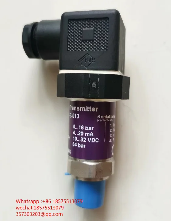For SUCO 0720-16141-B-013 Pressure Sensor 0-16BAR 4-20mA Gear Box Impurity Switch 1 Piece