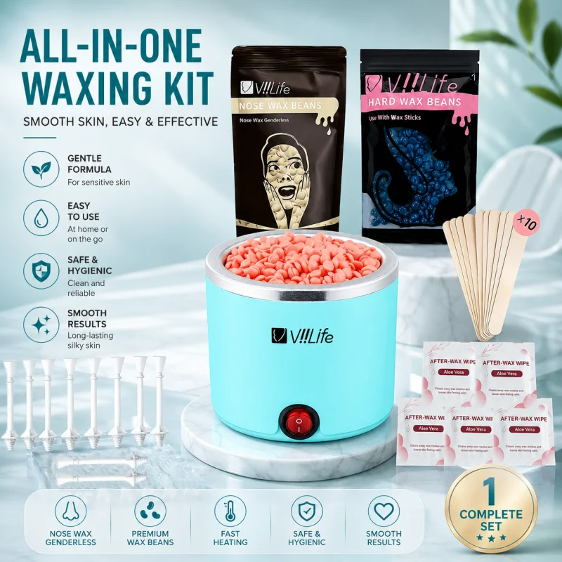 Viilife All-in-One Wachs-Set, – Waxing Kit Home Bewertung und Preis
