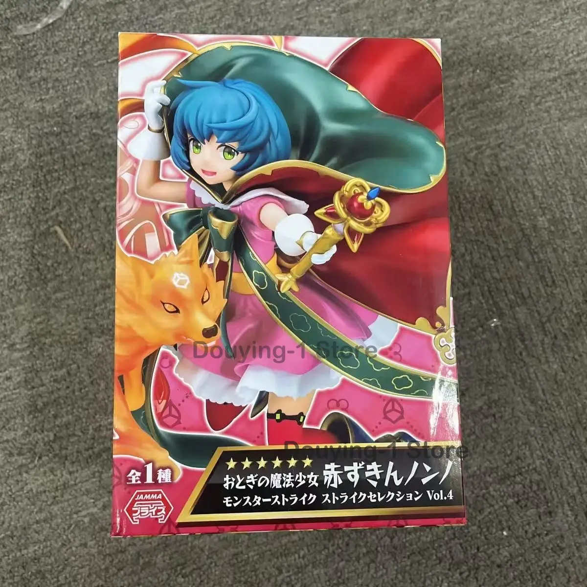 

In Stock Original Monster Strike Strike Selection Vol.4 Little Red Riding Hood Anime Action Figure Assembly Model Toys