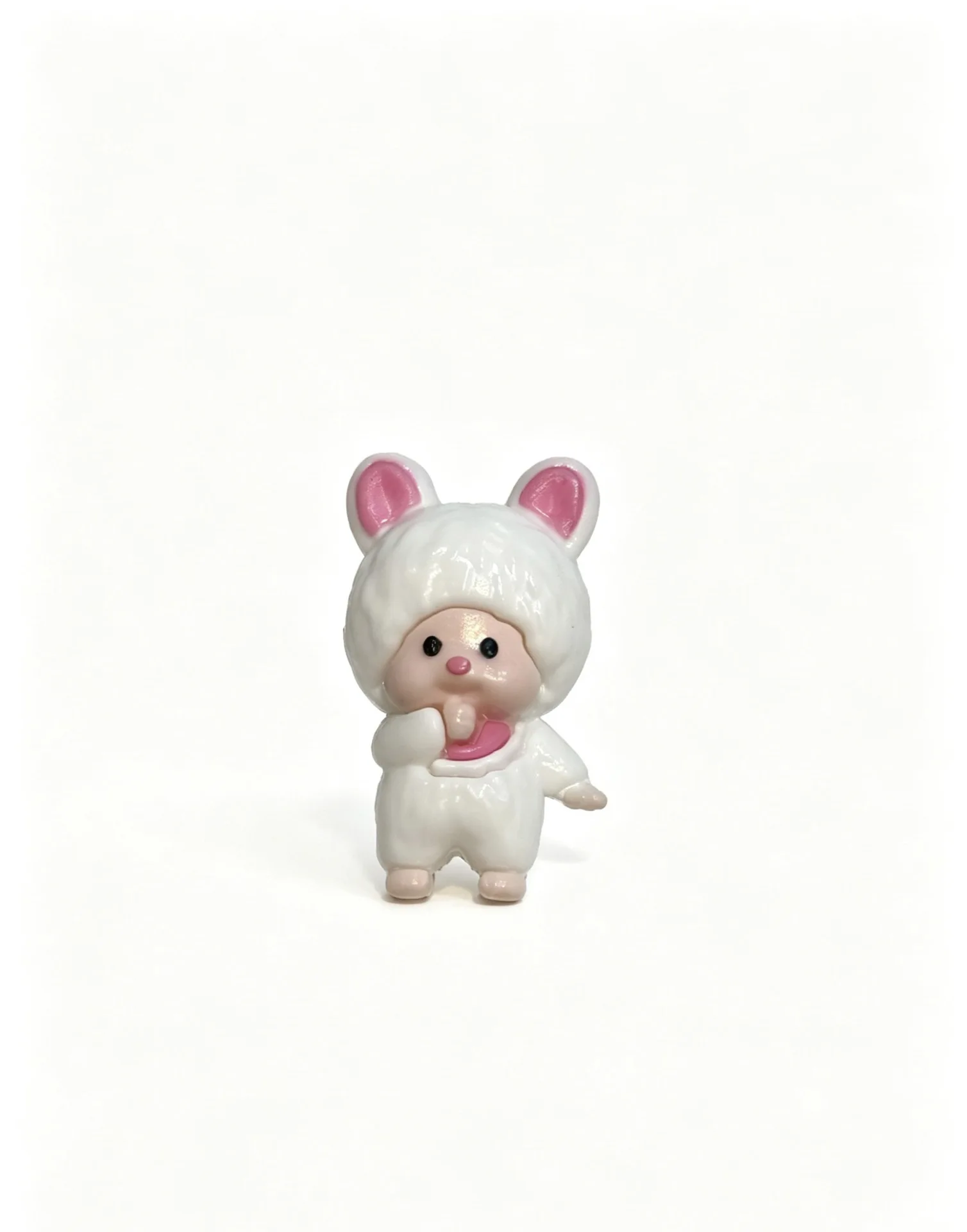 DIY decorative plastic parts for hole-making, mobile phone hangers, keychains, cartoon-like Mochiki cute bead ornaments view 2