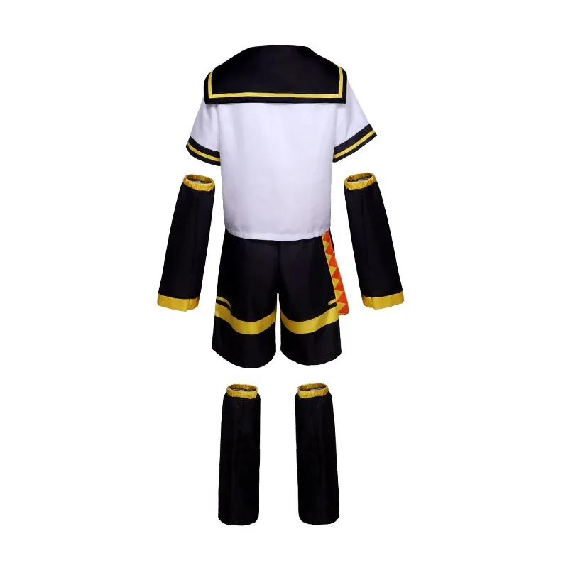 Anime Rin Cosplay Len Kagamine Jk Uniform Halloween Comic Costume for Adultw;3'f,6;t.8'
