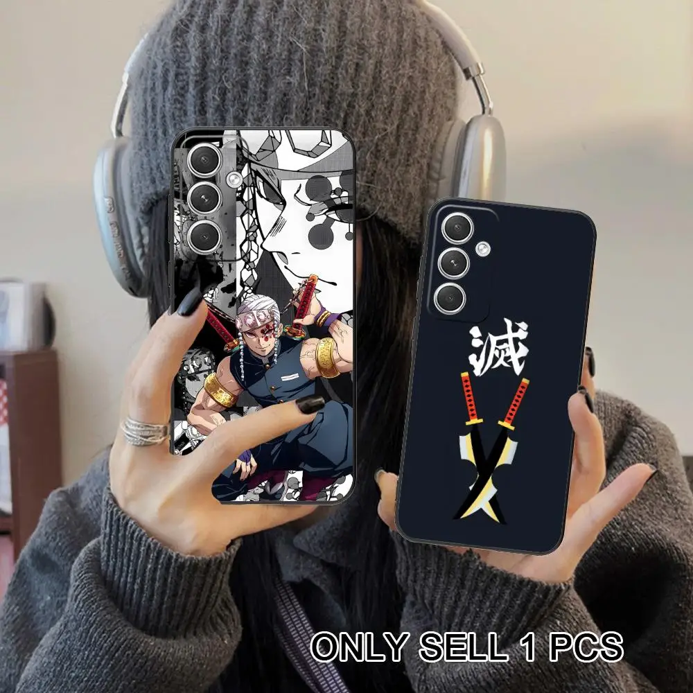 

Blade Extinction Uzui Phone Case for Samsung Galaxy S26 S25 S24 S23 S22 S21 S20 Note20 Plus FE Ultra Soft TPU Shockproof Cover