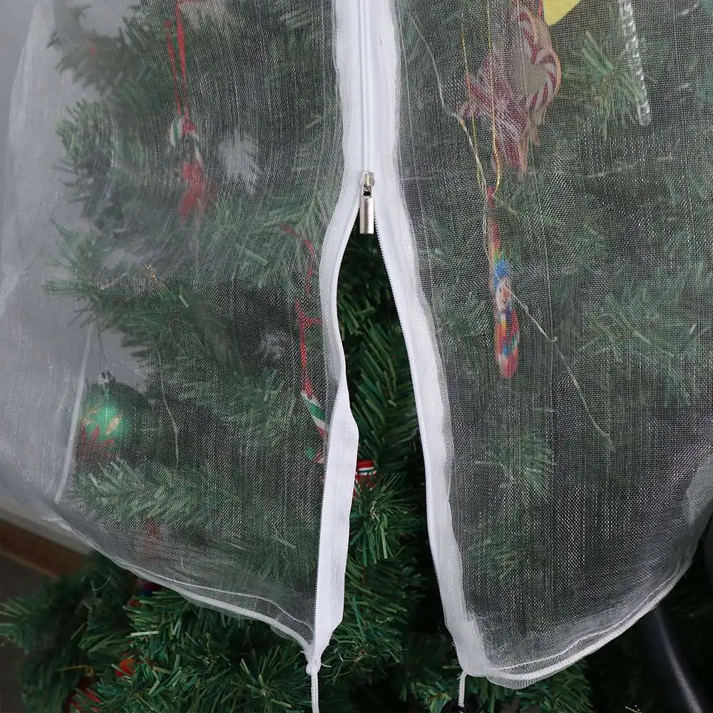Drawstring Plant Cover Bags Mesh Anti-Bird Plant Protection Net Pest Control with Zipper Plant Protection Bag