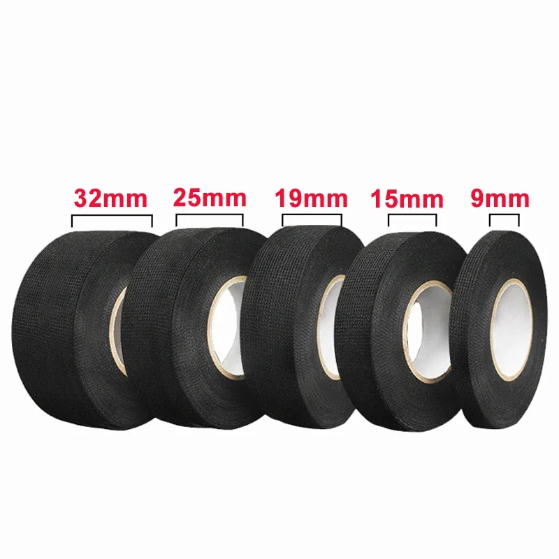 Adhesive Cloth Tape Car Engine Compartment Cable/Wiring Harness Protection Tape Electrical Heat-resistant Flame Retardant Tapes
