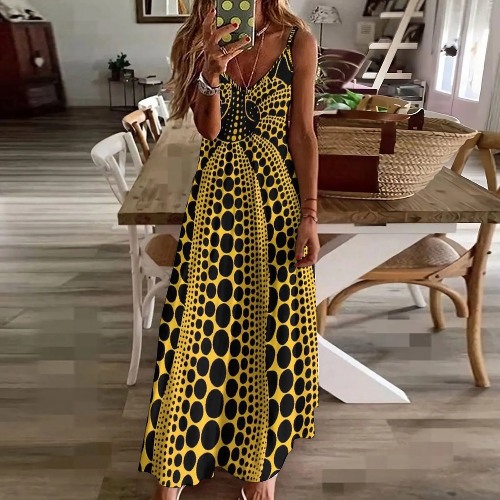 New Yayoi Kusama - Pumpkin Tokyo 1998 Sleeveless Dress Summer dresses for women summer dress woman 2023 trendy