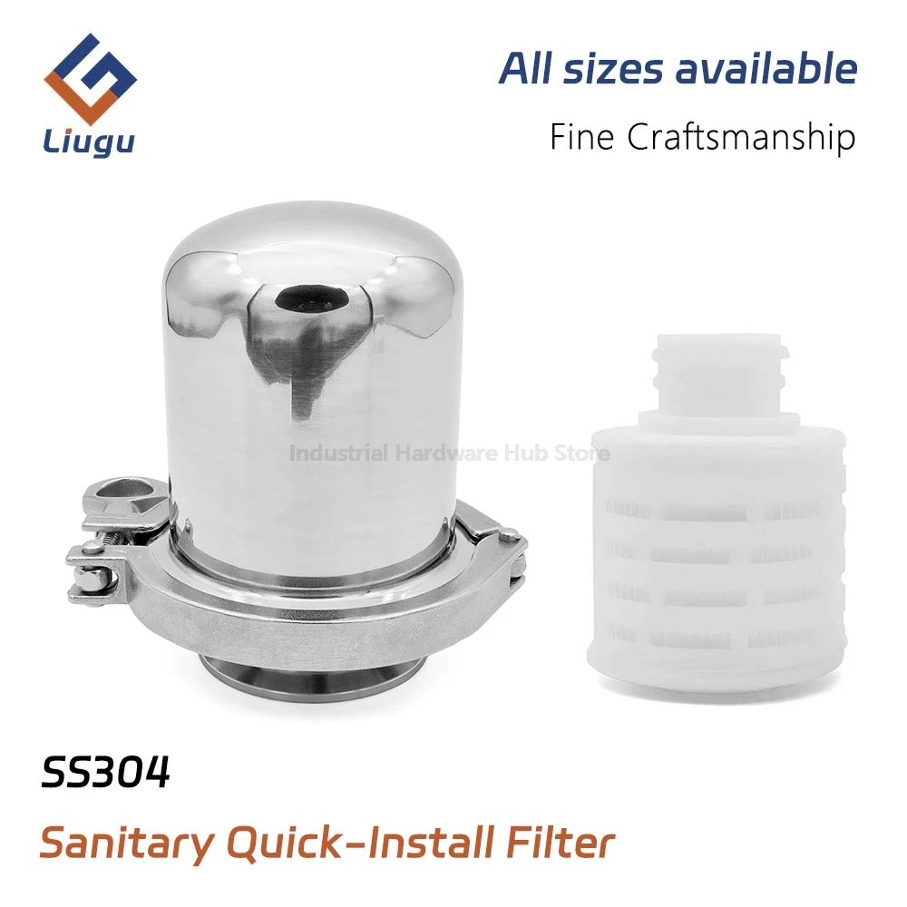 Corrosion-Resistant 304 SS Sanitary Respirator (Set/Single Cartridge) - 2.5