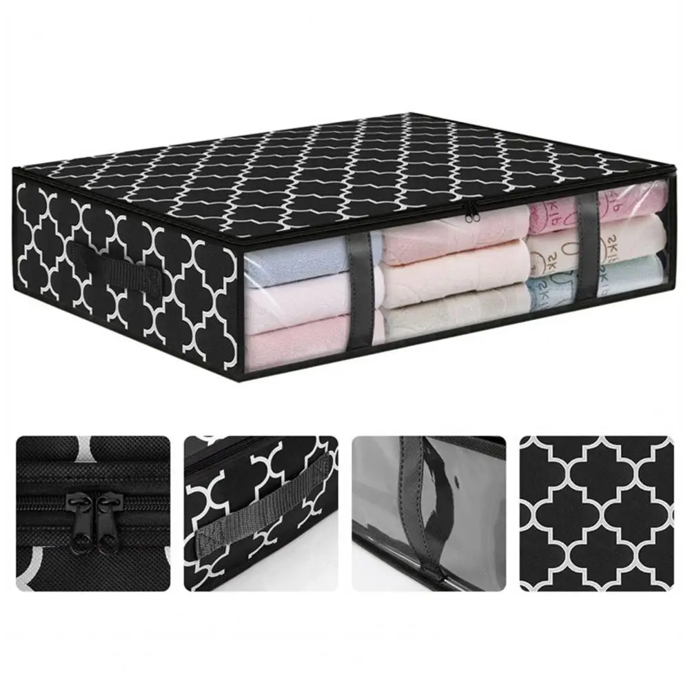 Space-saving Lightweight Under Bed Clothes Storage Bin Closet Organizer