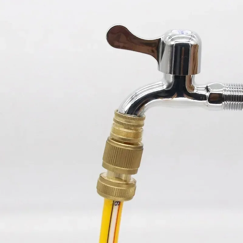 1/2/5PCS Universal Tap Kitchen Adapters Brass Faucet Watering Garden Tools Tap Connector Mixer Hose Adaptor Basin Fitting