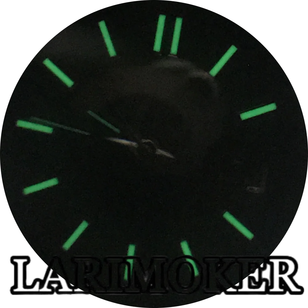 LARIMOKER Women's Mechanical Diving Watch 31MM Diamond Decorative Case Blue Dial Luminous Sapphire Glass NH05 Automatic Movement