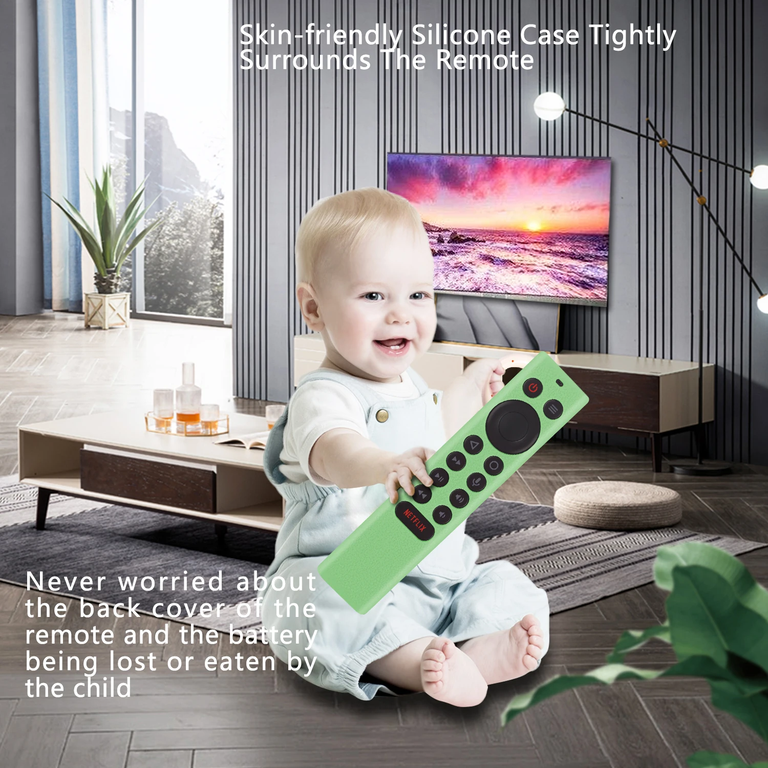 Skin-Friendly Remote Control Case Fit for Nvidia Shield TV Pro/4K HDR Silicone Anti-Fall Skid Protective Soft Sleeve Skin Cover