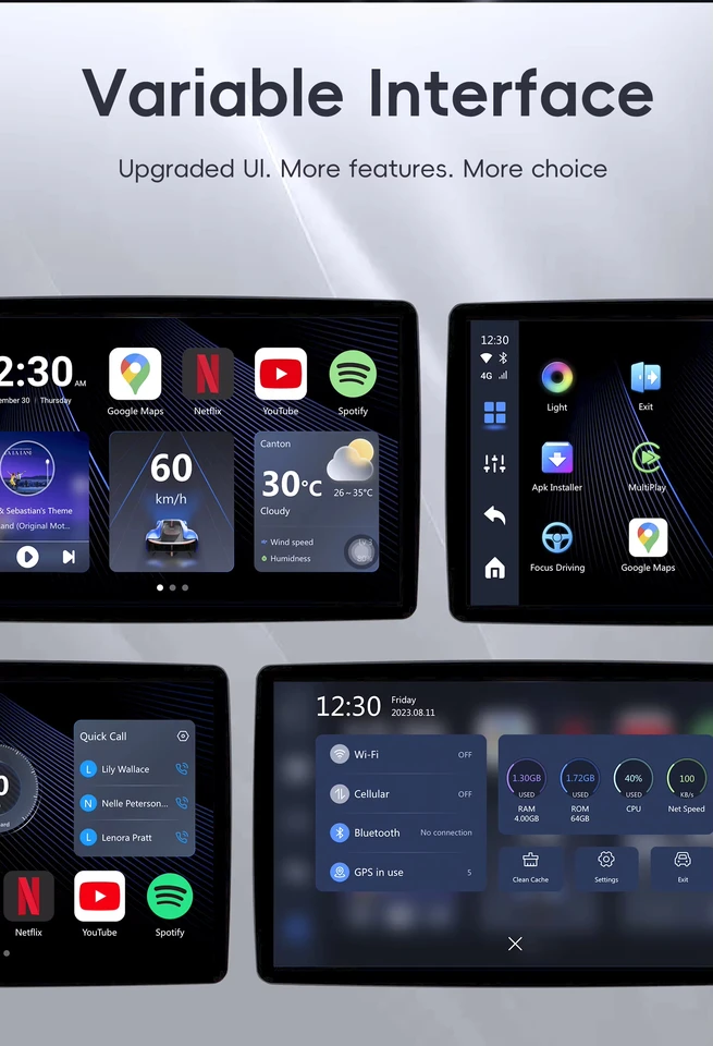 OTTOCAST P3 Lite CarPlay AI Box 4GB+64GB