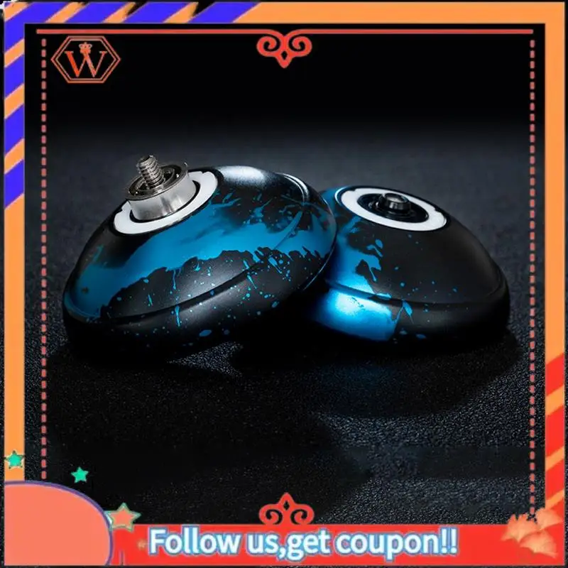 

Durable Professional Butterfly Yoyo Alloy Responsive Yoyo 10 Ball Bearing Yoyo For Advanced Player With 10 Strings
